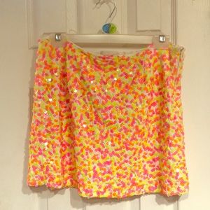 Sequined Party Mini-Skirt!